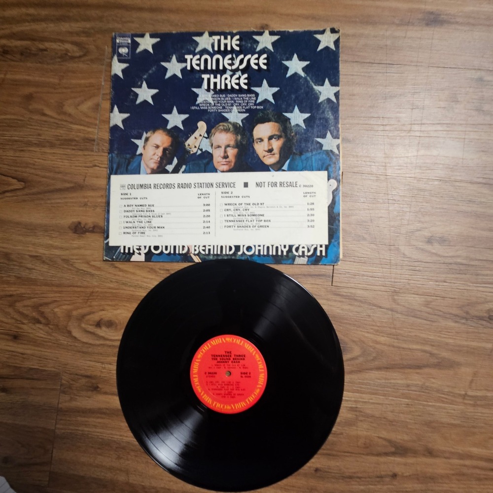 The Tennessee Three – The Sound Behind Johnny Cash 1970 C30220 Promo VG EX/EX